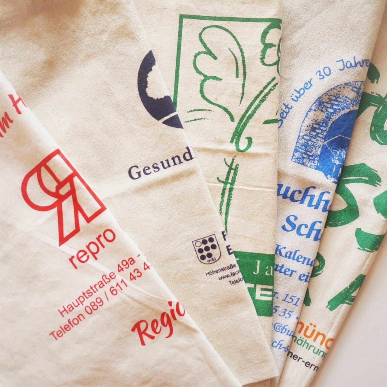 ヴィンテージ ロゴプリントエコバッグ ドイツ