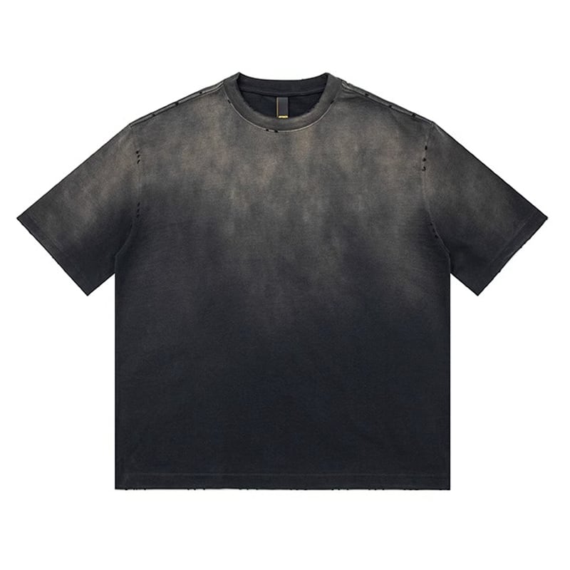 グラデーション クルーネック半袖Tシャツ 2color MTO0331