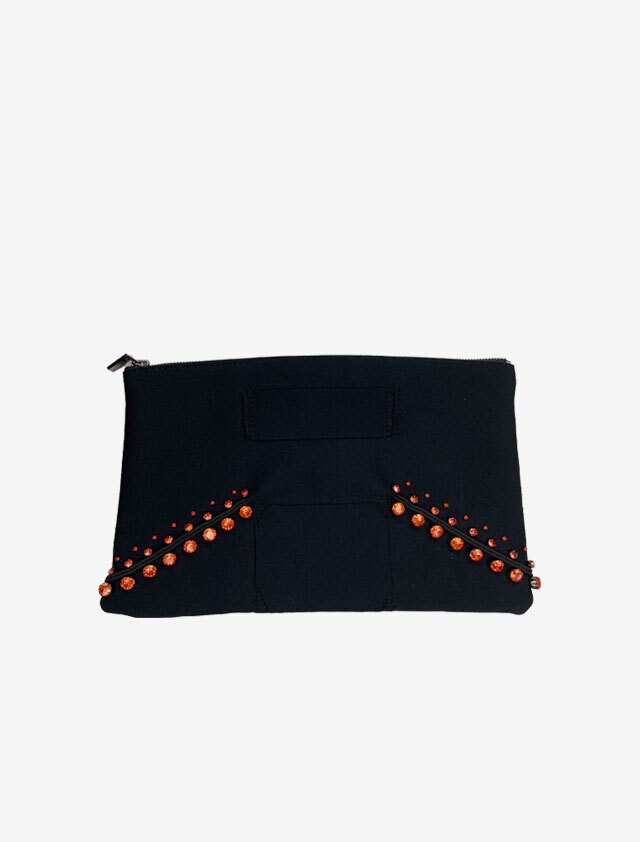 Black clutch  ブラック クラッチ バッグ