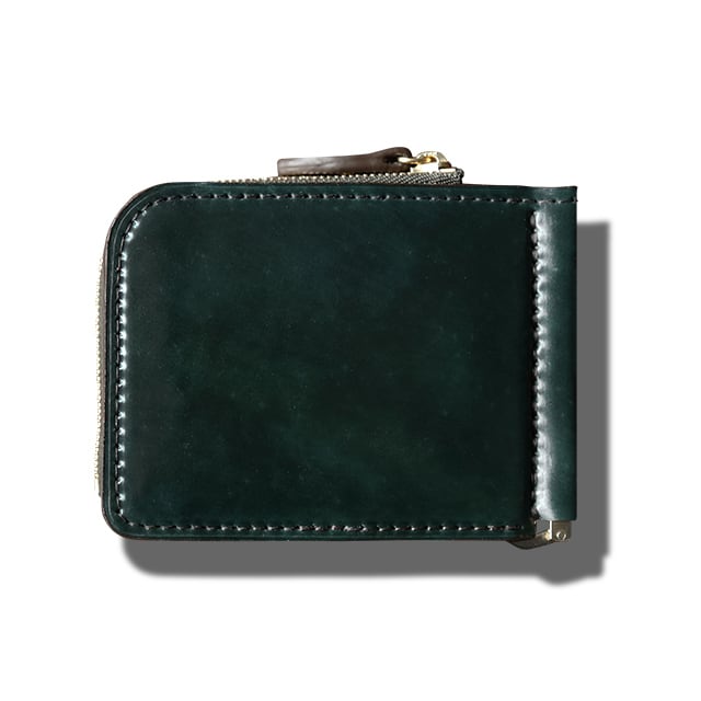 THOMAS - Horween Shell Cordovan col.Dark Green THOMAS - Horween Shell Cordovan col.Dark Green