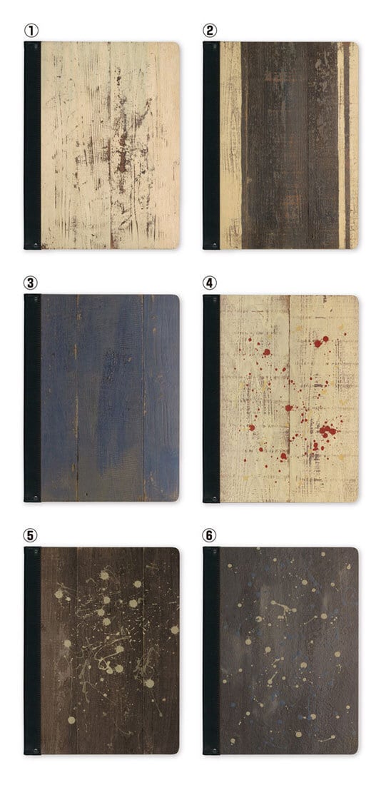 名入無料！【SHO-101-UV-PAINTWOOD】メニューブック：木製/A4サイズ