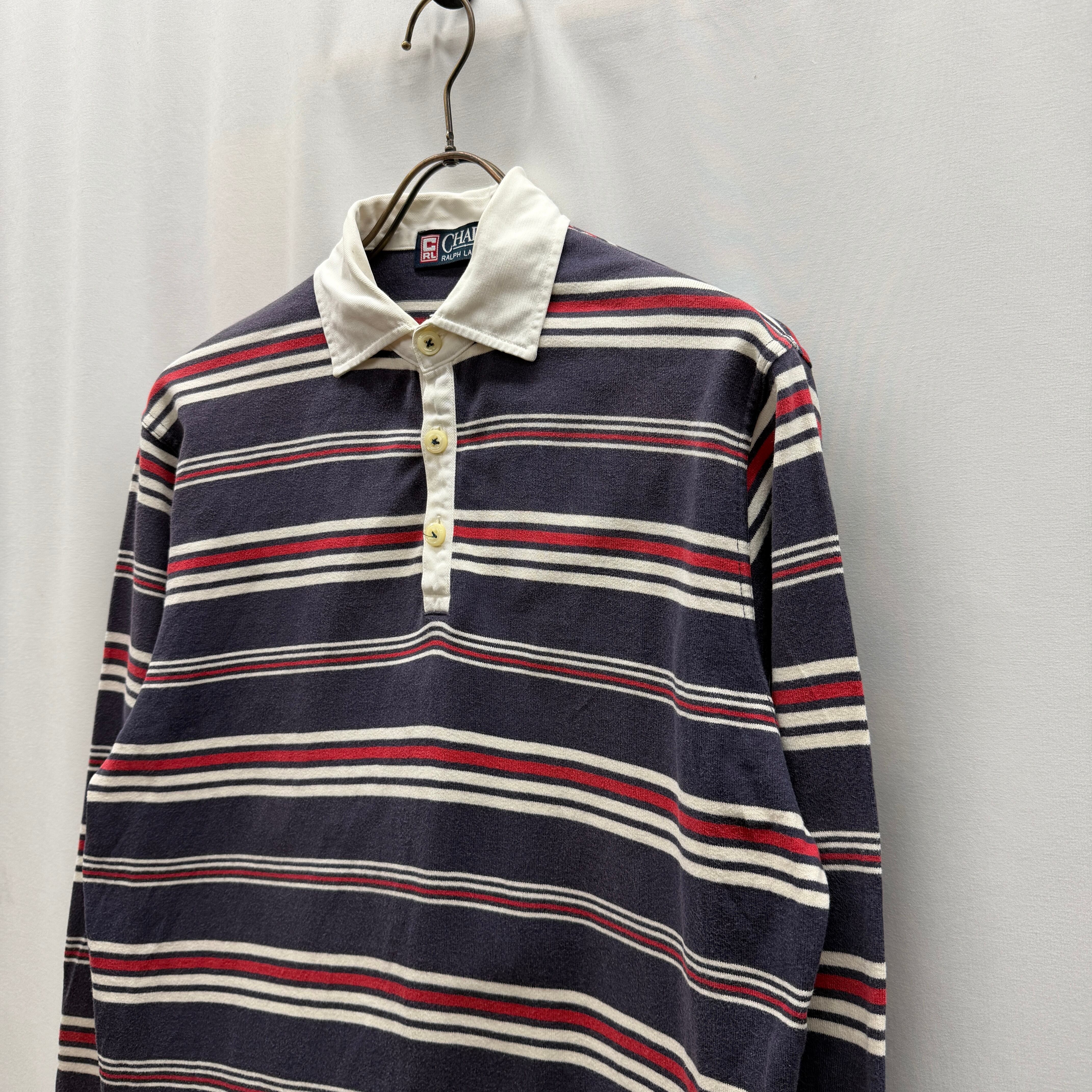 CHAPS RALPH LAUREN ラガーシャツ ラルフローレン 90s 古着 chaps rugger shirt チャップス ラルフローレン ラガーシャツ | no