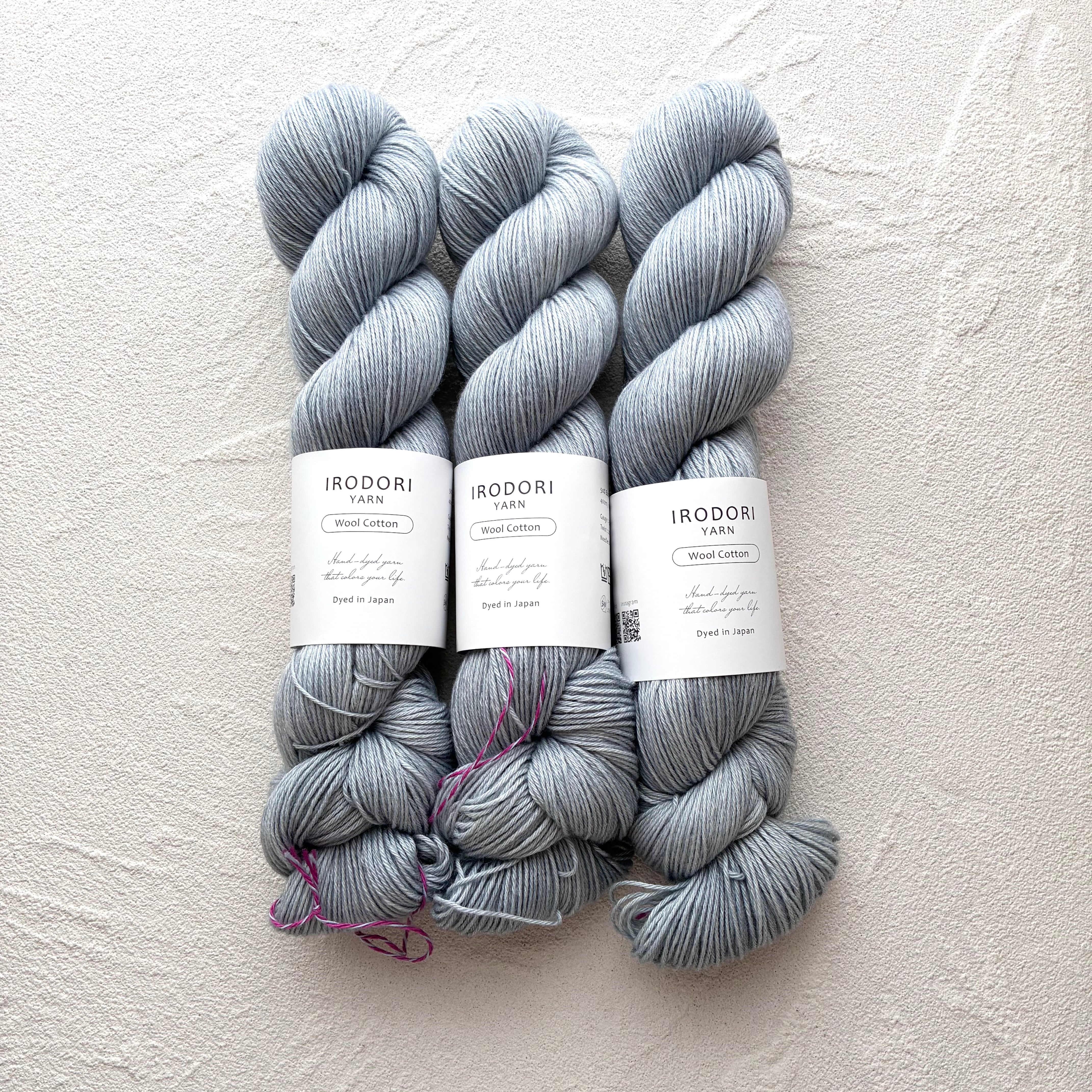 Wool Cotton【Dusty Blue】