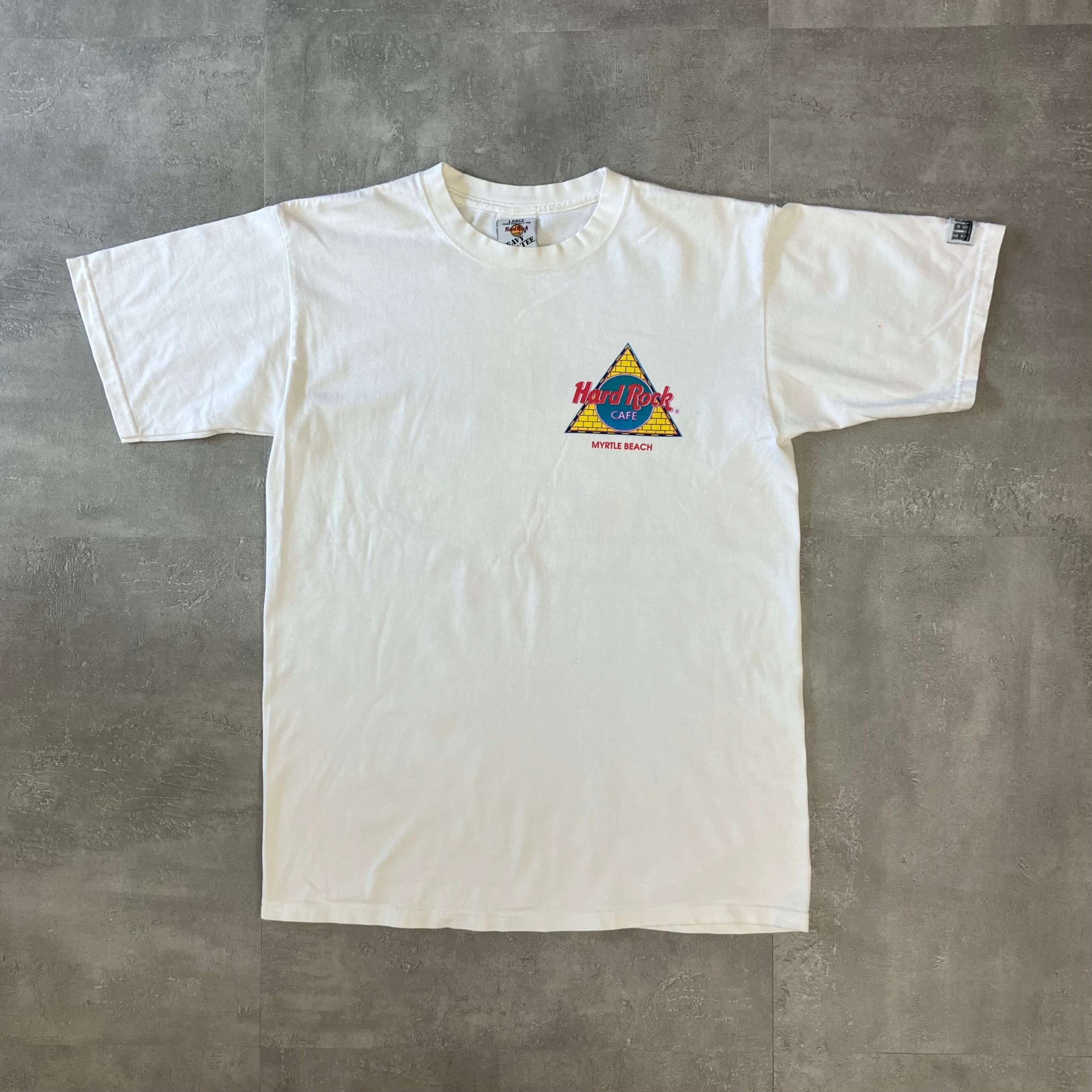 Hard Rock ハードロック 90s usa製 両面プリントTee L No.2380