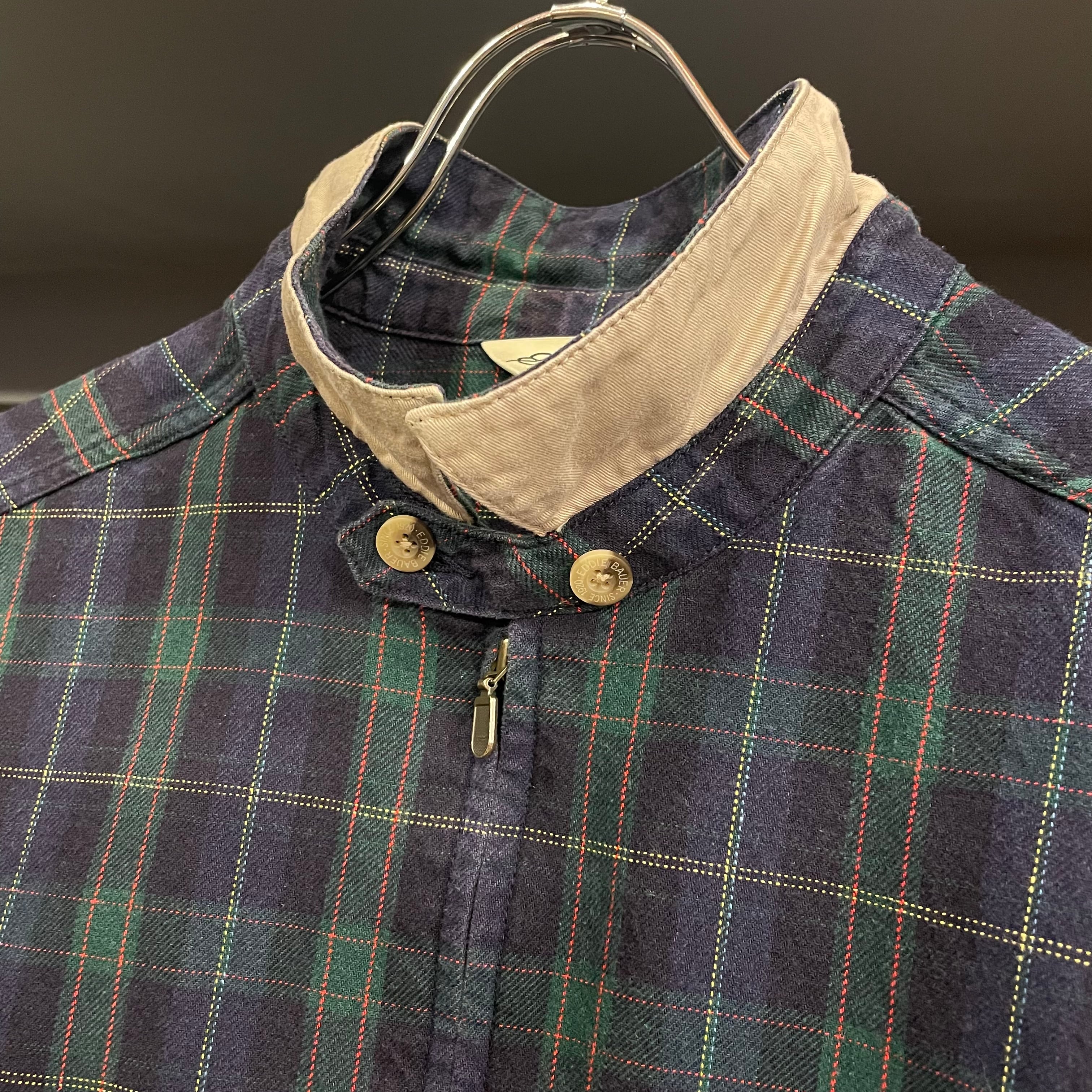 90s Eddie Bauer check swing top,