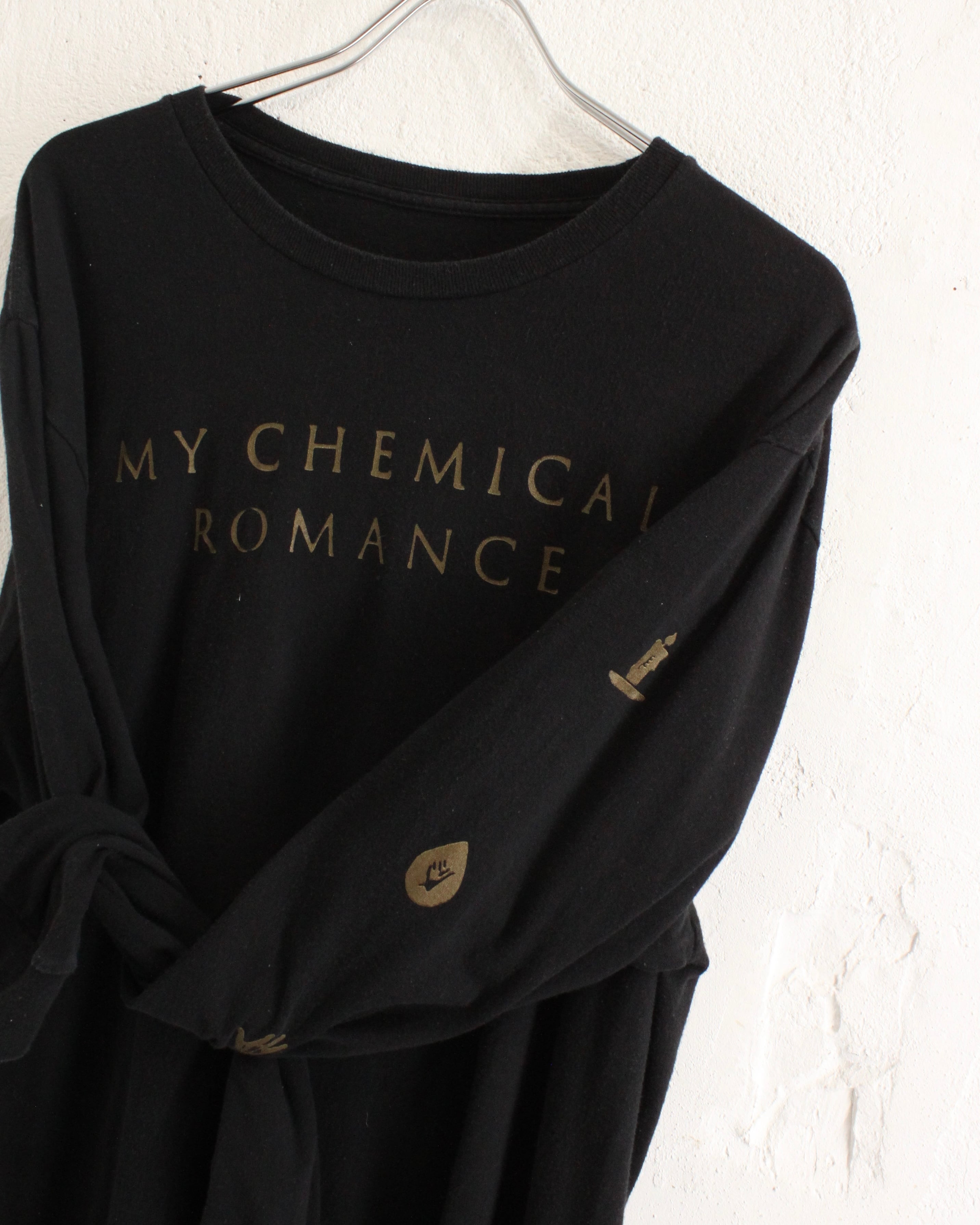 00s USED "MY CHEMICAL ROMANCE" L/S Print Tee