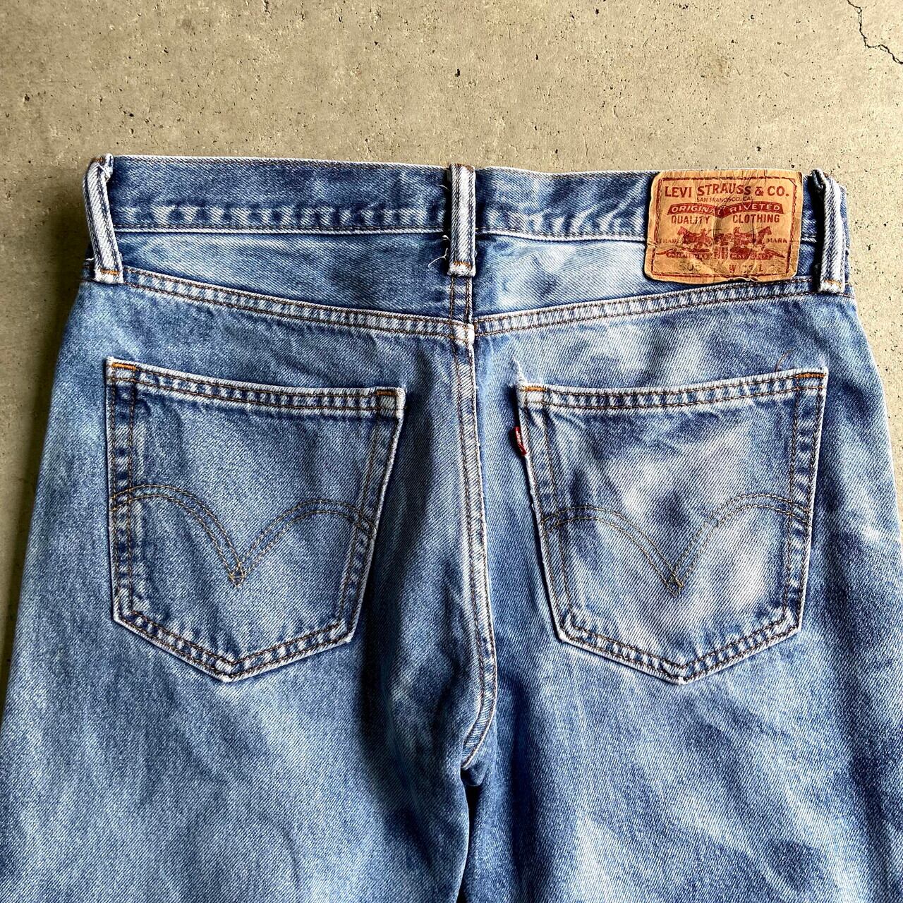 Levi's リーバイス 505 テーパード デニムパンツ メンズW32 古着