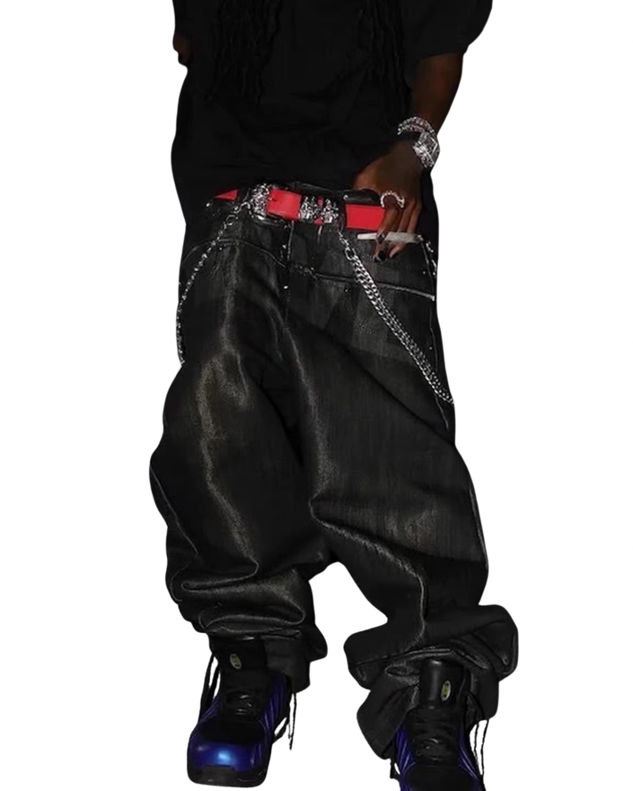 存在感重視設計｜細く見せない“大人なワクスドジップデニム”(D00004)