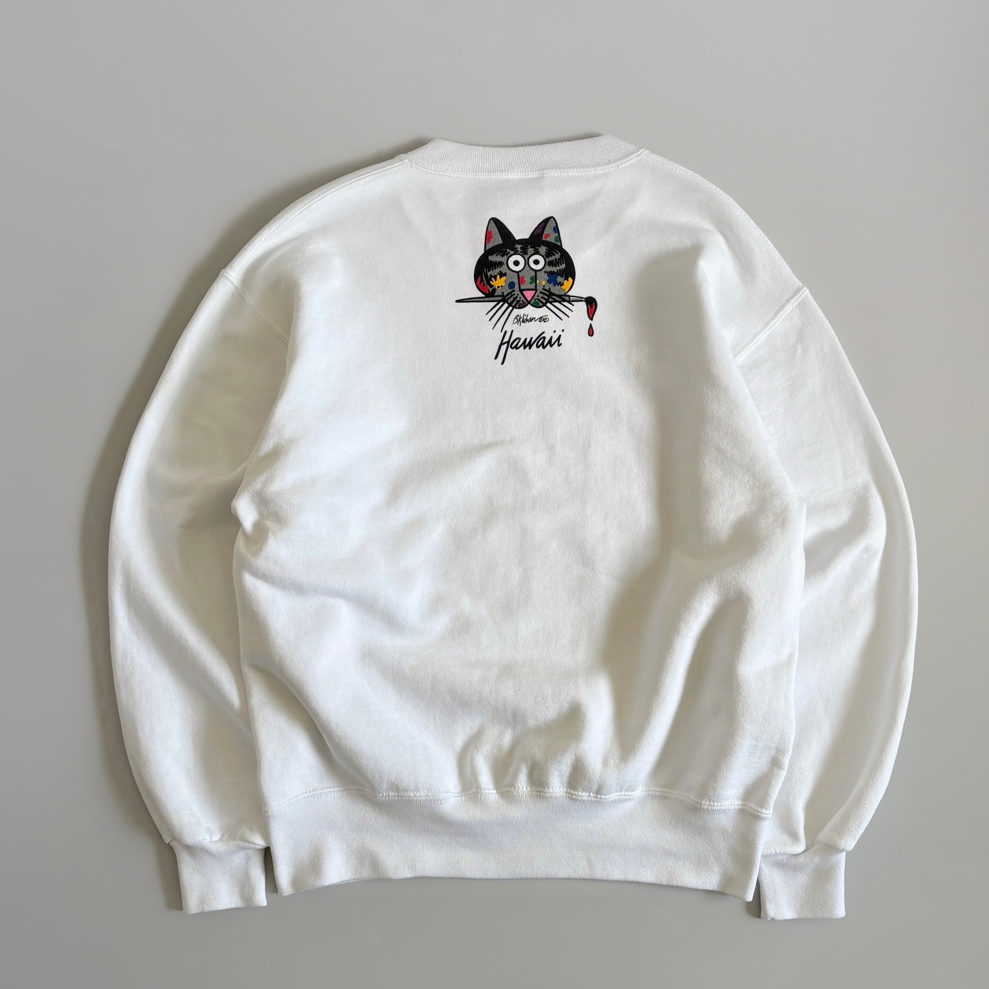 90s~ usa製 crazy shirts クリバンキャット B.Kliban ネコ 絵の具