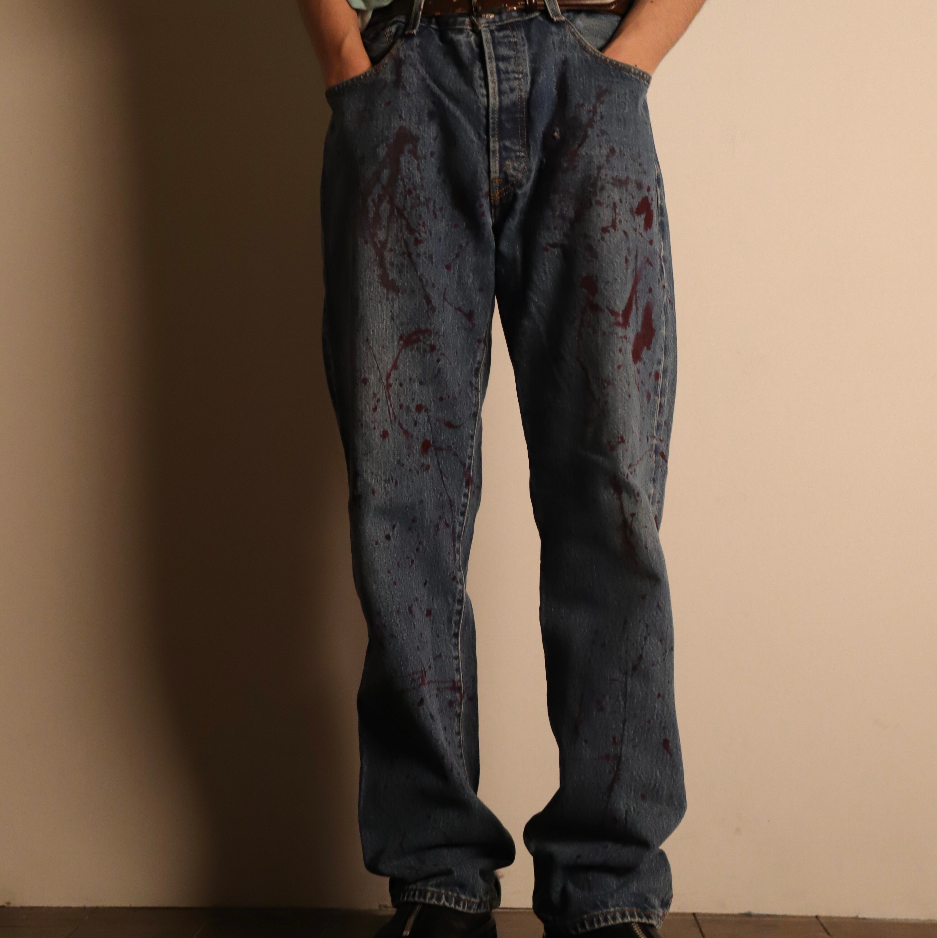 Revi's'' Painted Denim | DELQUI