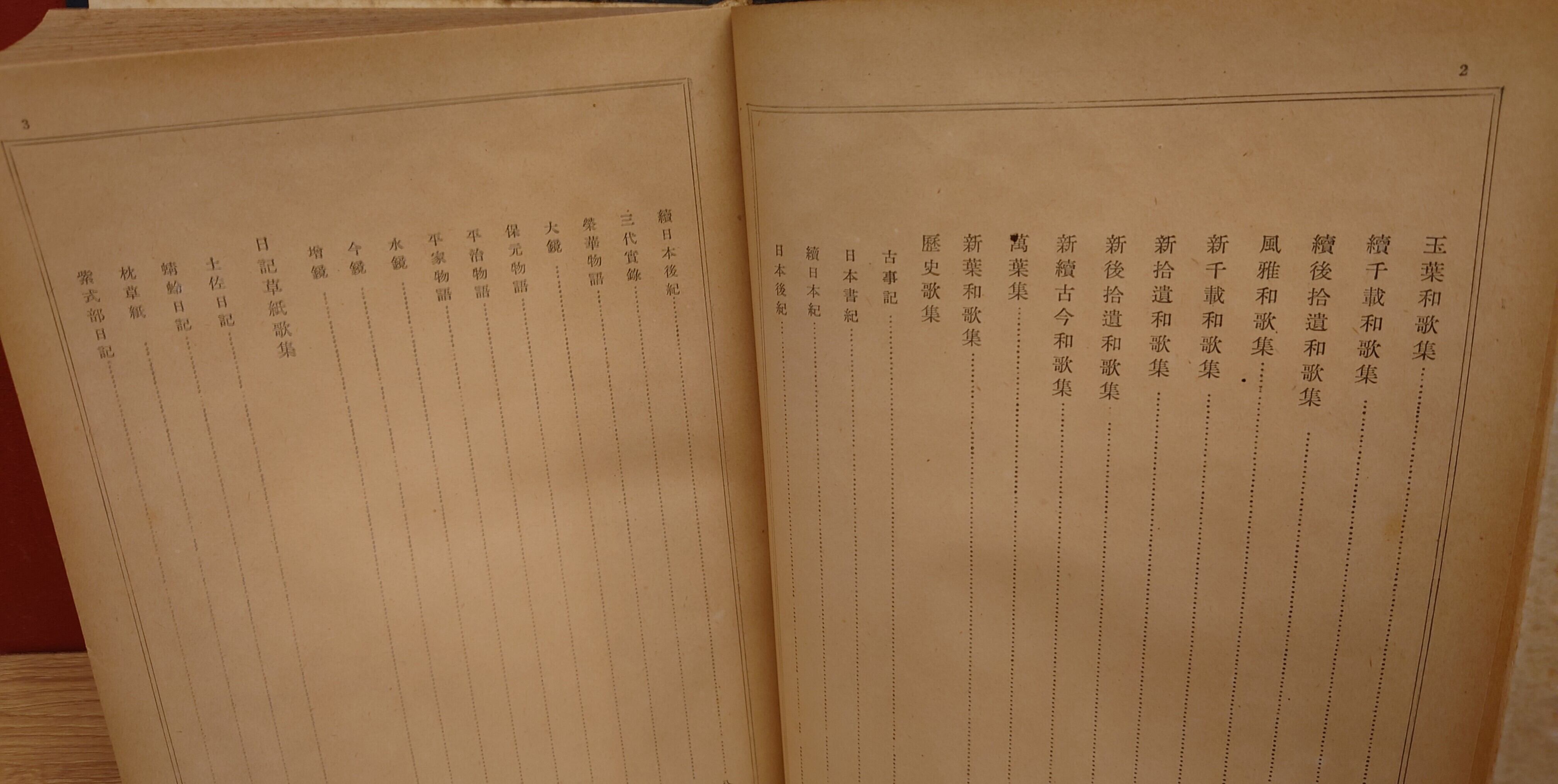国歌大観 歌集・索引 2冊セット（昭和26年初版版/角川書店） | 弥生坂