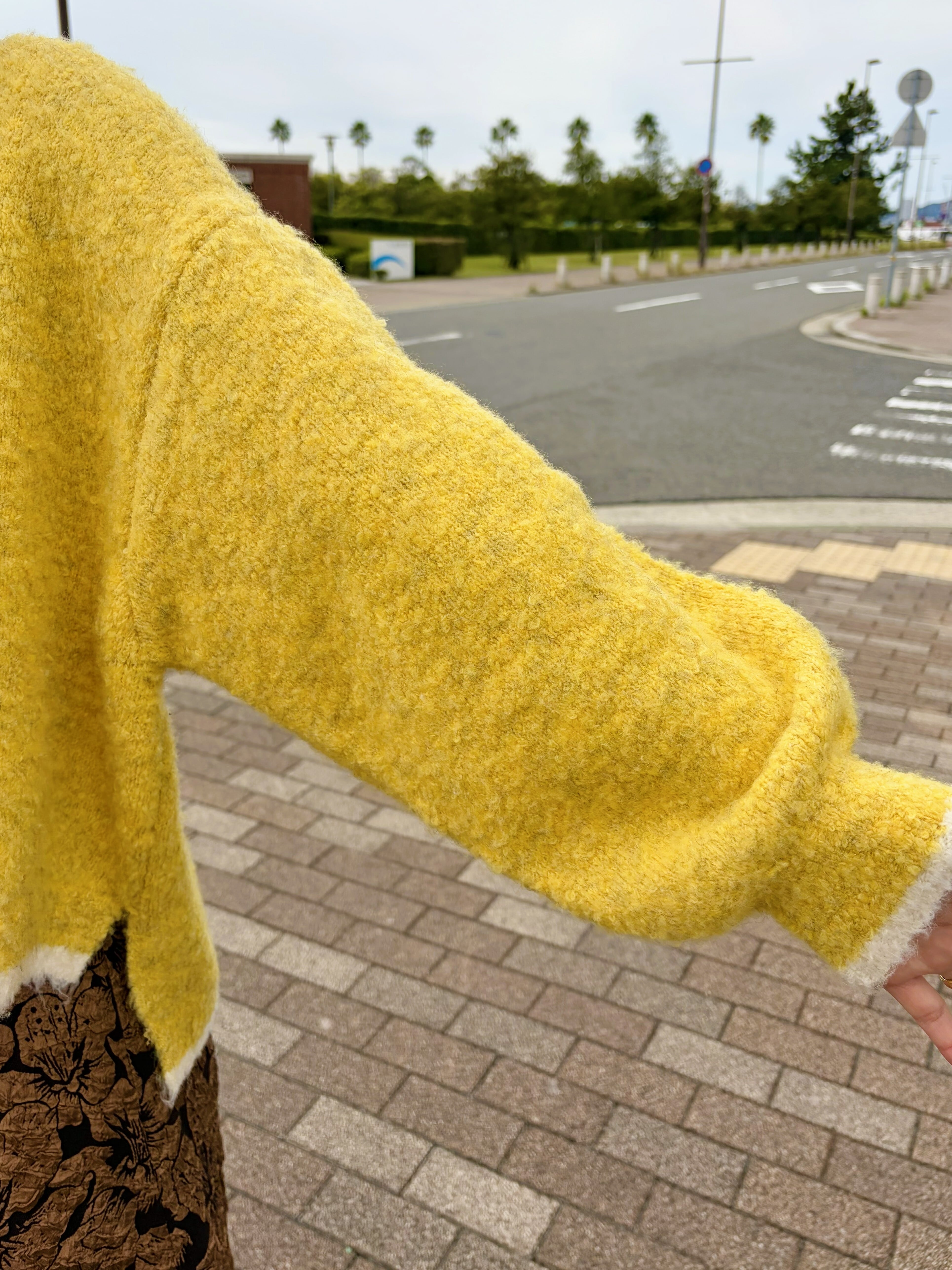 9286KT】バイカラーもこもこニット (9112-58556) | 9286 Fashion Lab