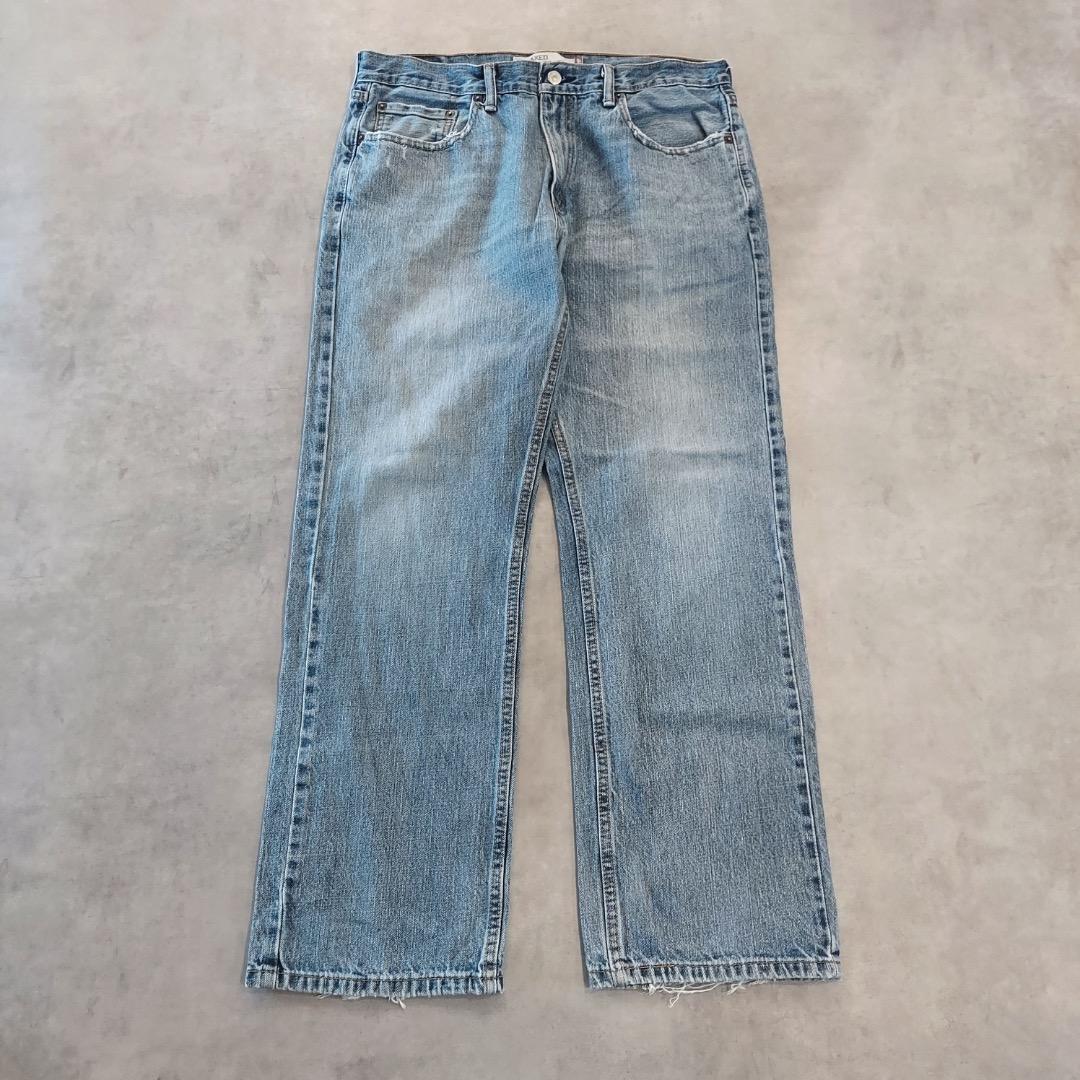 リーバイス559 Levis W38 ブルーデニム 青 パンツ ヒゲ 13244 ブルー 