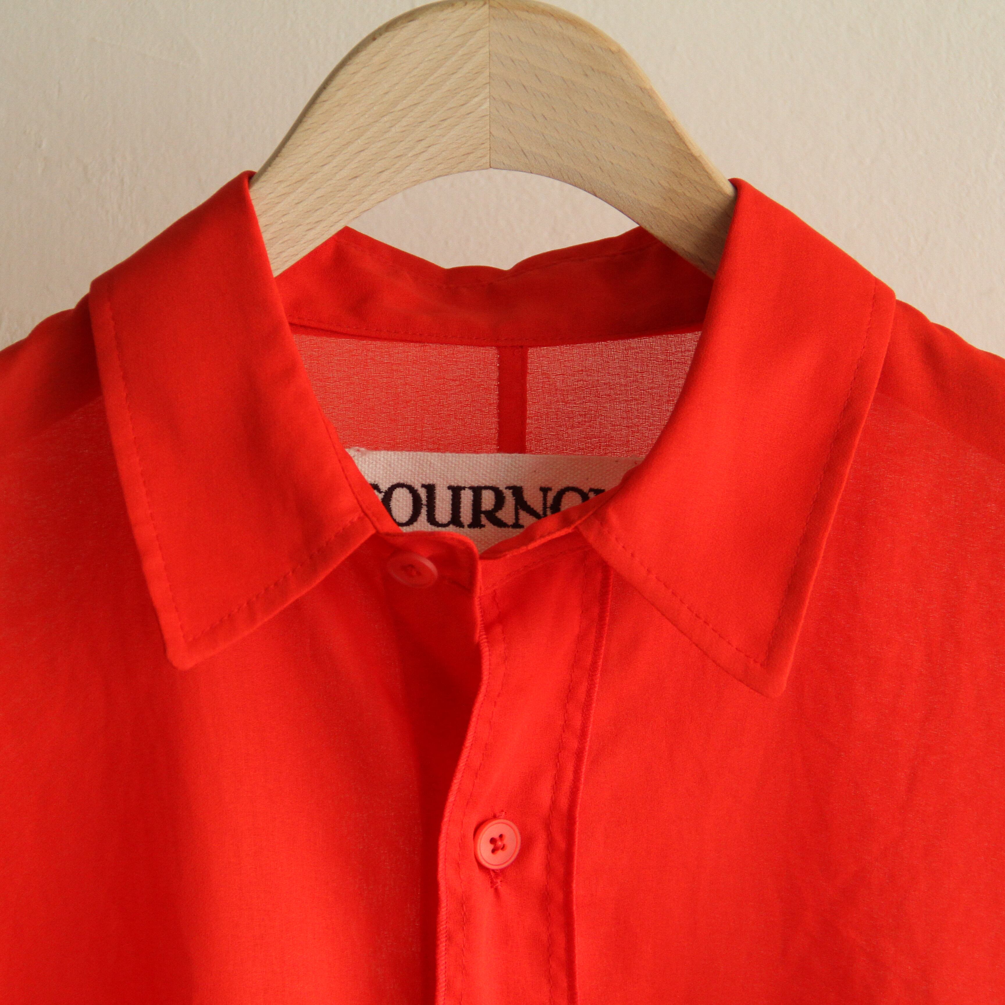 最終値TOURNON COTTON ETTE プルオーバー TOURNON. Cotton georgette over shirt | Terminal