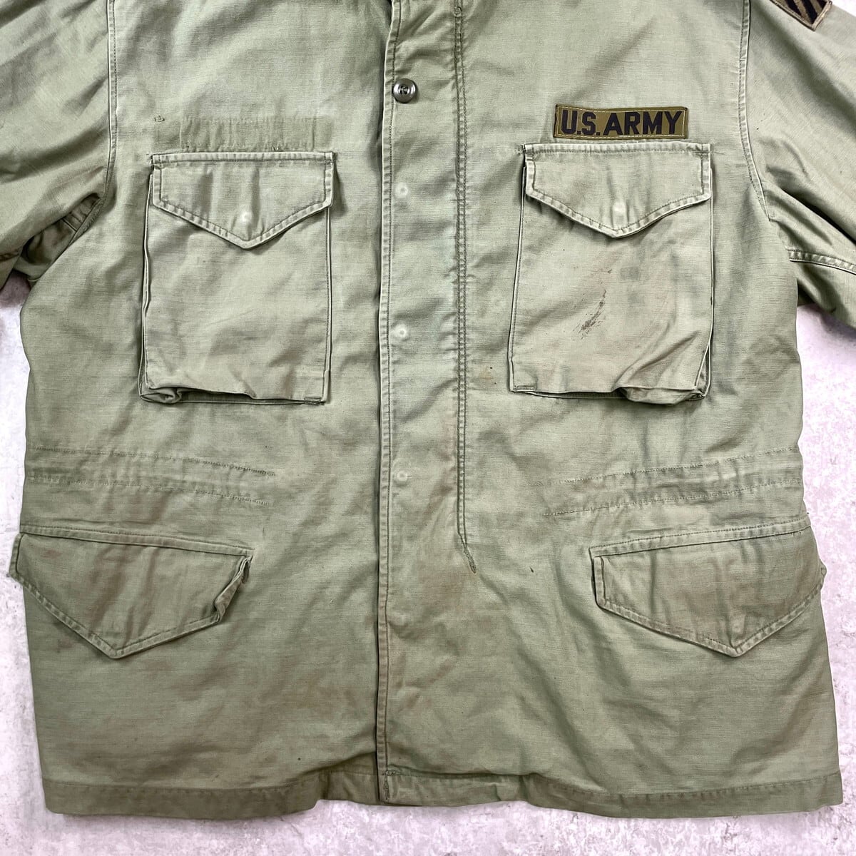 60~70年代 U.S.ARMY 米軍実品 M-65 2nd フィールドジャケット メンズXL