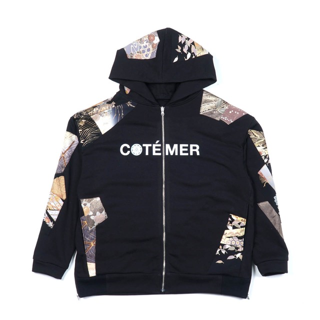 【RPK-005】リメイク着物スウェットフーディ REMAKE KIMONO SWEAT HOODIE