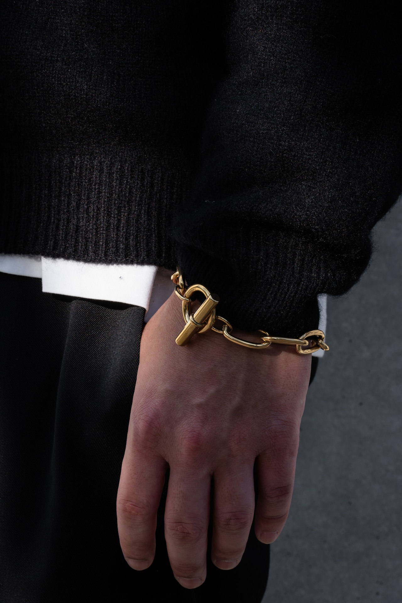 【chain mantle bracelet】GOLD