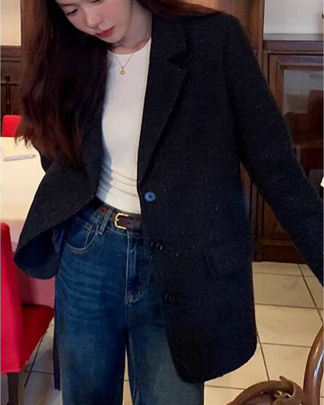 テーラードカジュアルジャケット A24490