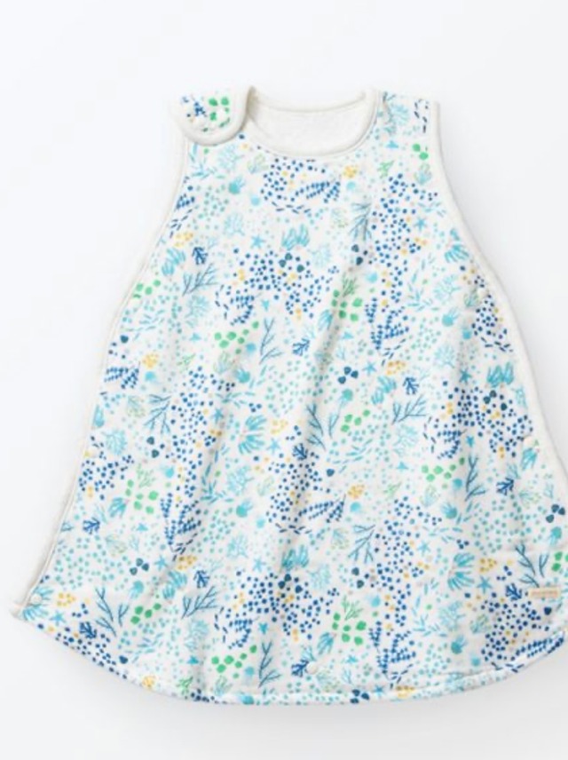 Haruulala　[baby]オーガニックコットンスリーパー　アンダーザシー   （ギフトBOX付き）