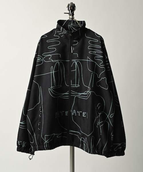 ADAM PATEK line art tracktop (BLK/BLU) AP2413012