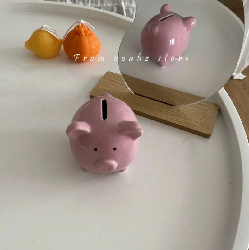 ブタ ミニ 貯金箱 置物 インテリア雑貨 子豚 | HIDAMARI 韓国 ブタ ミニ 貯金箱 置物 インテリア雑貨 子豚 | HIDAMARI 韓国