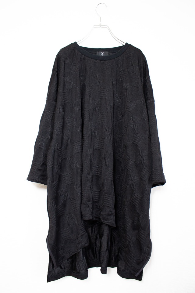 Slit-T-shirts (black/Karasuma)