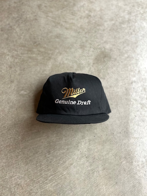 台湾製 90's Miller Genuine Draft “5PANEL COTTON CAP”