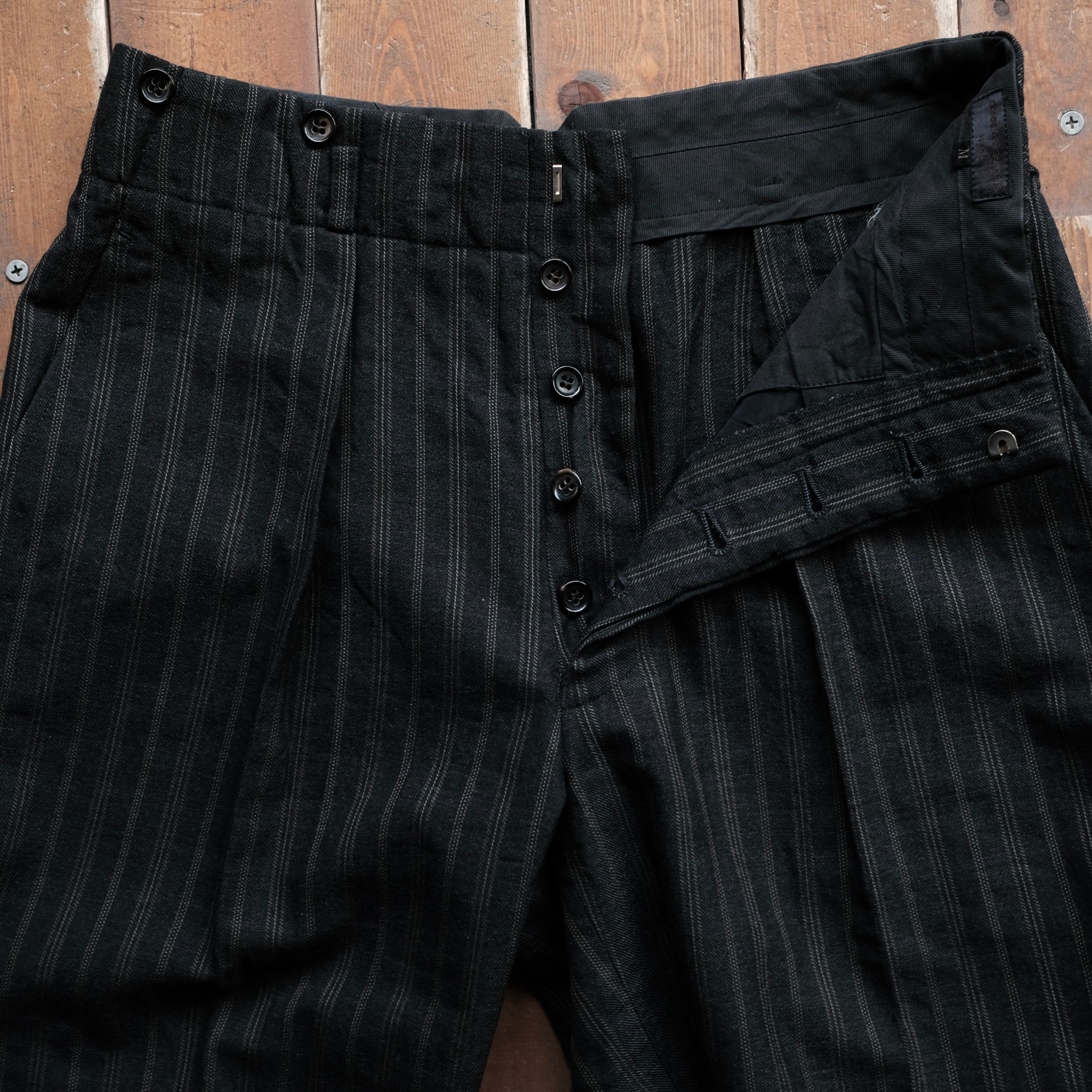 80s~90s COMME des GARCONS HOMME WOOL SLACKS | safarionline