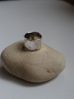 ＜vintage silver925＞volume nuance ring
