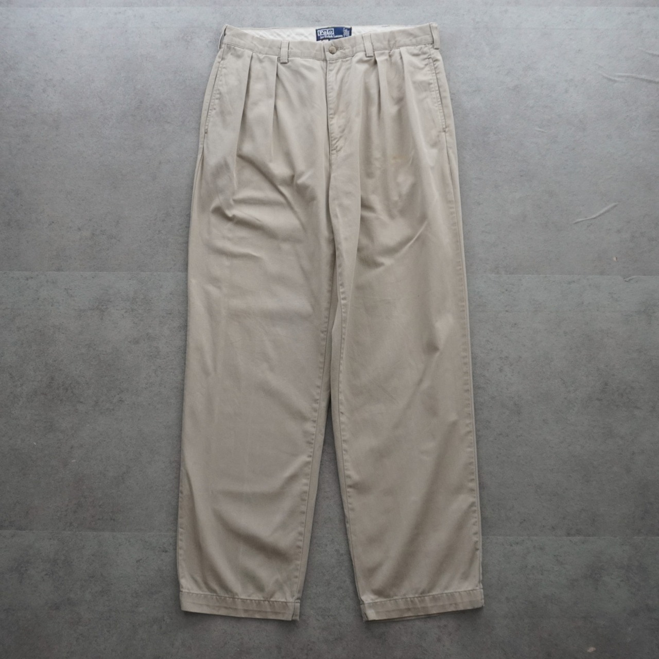 Polo by Ralph Lauren POLO CHINO ANDREW beige [W33L30.5相当] 古着（状態考慮） - 2