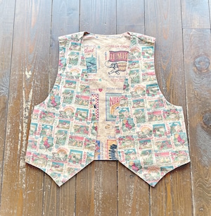 80s Anknown Brand Reversible Cotton Vest