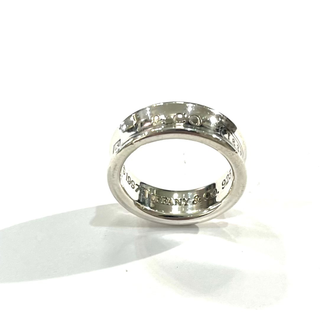 TIFFANY&CO】【13号】2612 ナローデザインシルバーリング 15号