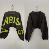 [VANBISE’S］クロップドKnit/ブラウン