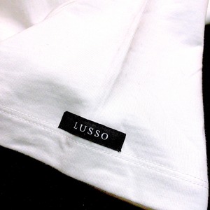 絶対に洗濯寄れしない  LUSSO Premium Cutsew(Tシャツ) <WHITE>