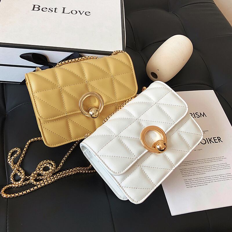 eignレディースバッグ2020ニューウェーブチェーンワイルドショルダーチェーンメッセンジャーバッグネット赤ファッション刺繍小さな正方形バッグ Tiancai_Wing_Bag0271705