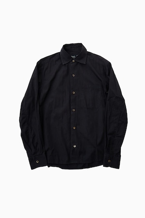 agnès b. HOMME BLACK L/S POPLIN SHIRT