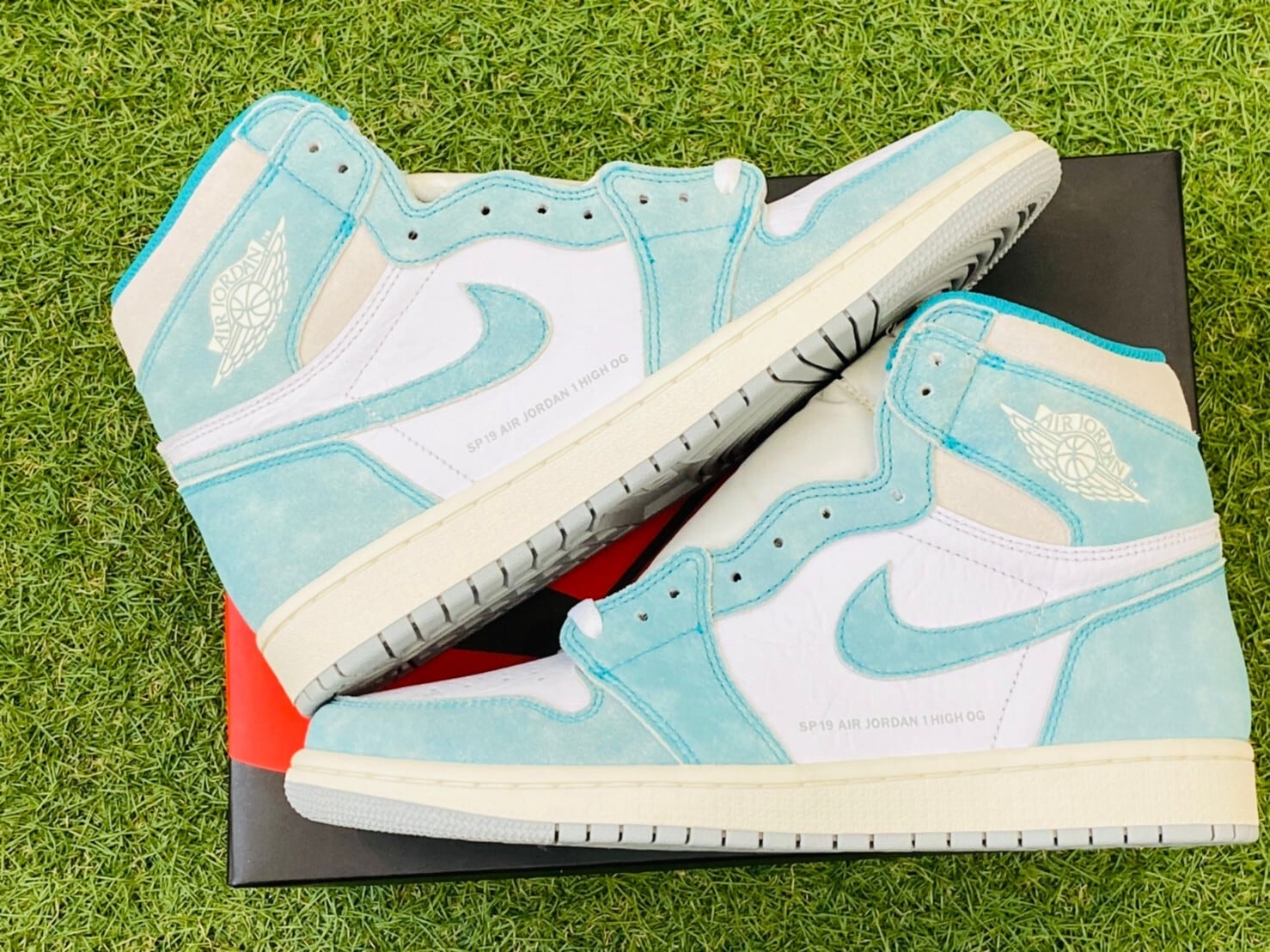 NIKE AIR JORDAN 1 RETRO HIGH OG TURBO GREEN 27.5cm 555088-311 ...