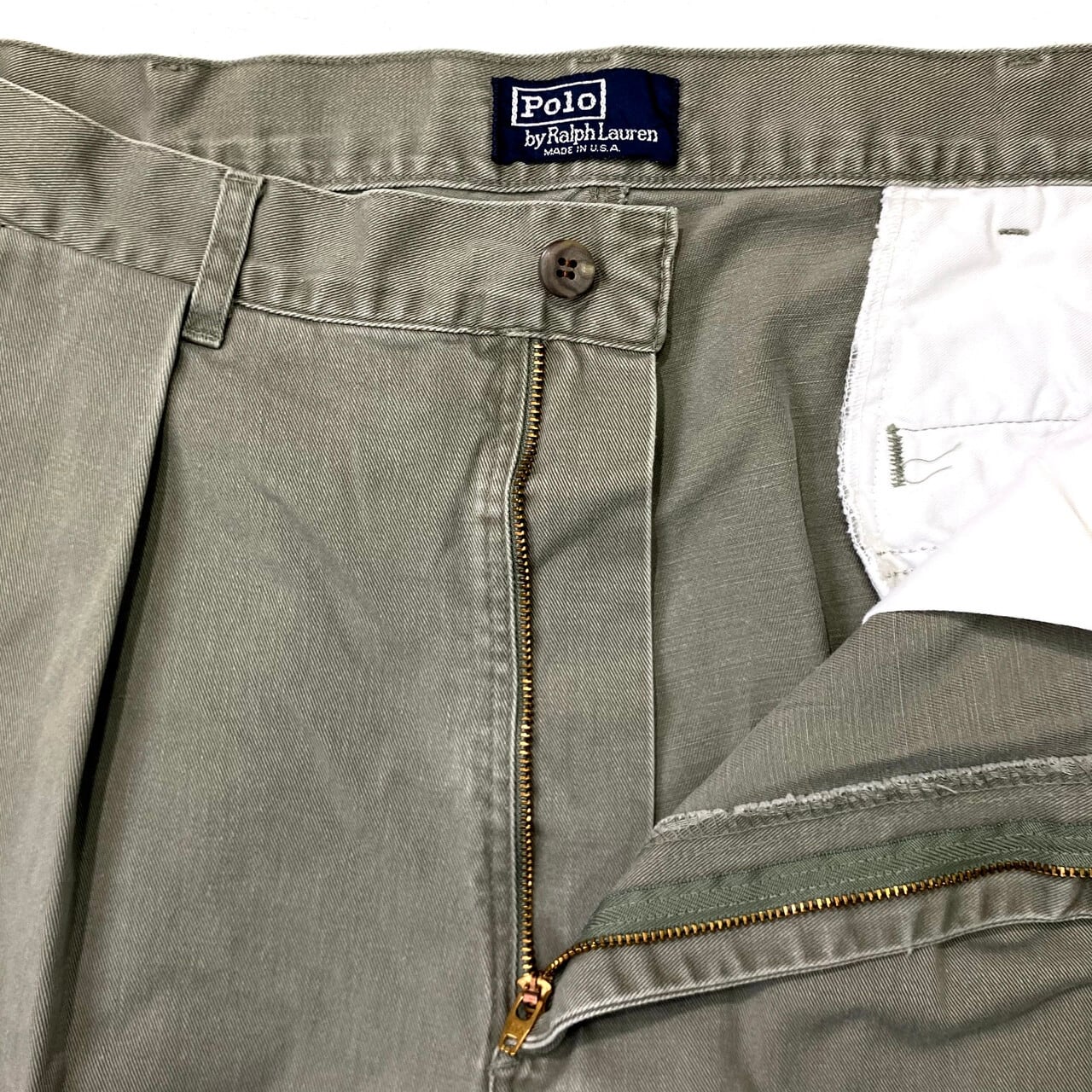 90年代 USA製 Polo Ralph Lauren ポロラルフローレン 2タック