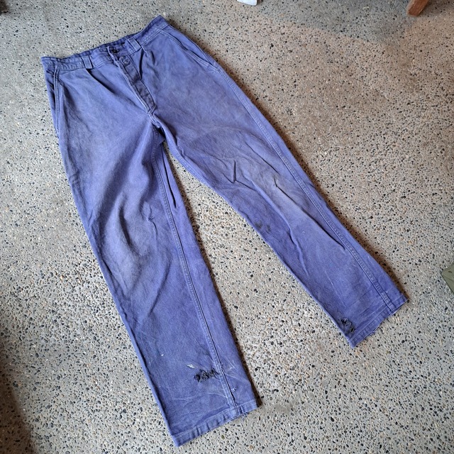 50's~60's フランス製 ワークパンツ used [206152]