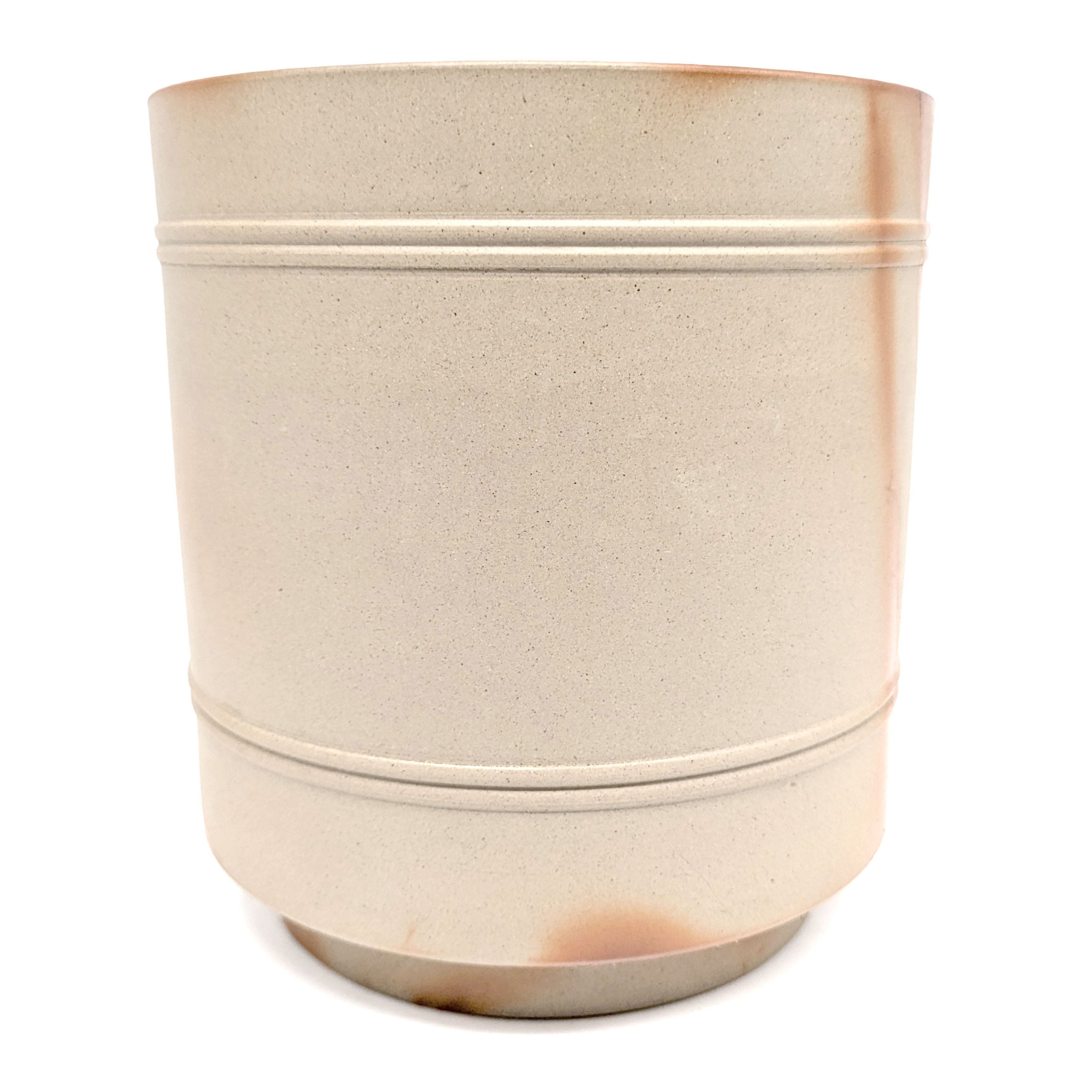 圭] 備前焼 木村陶峰造 細水指（替蓋付）