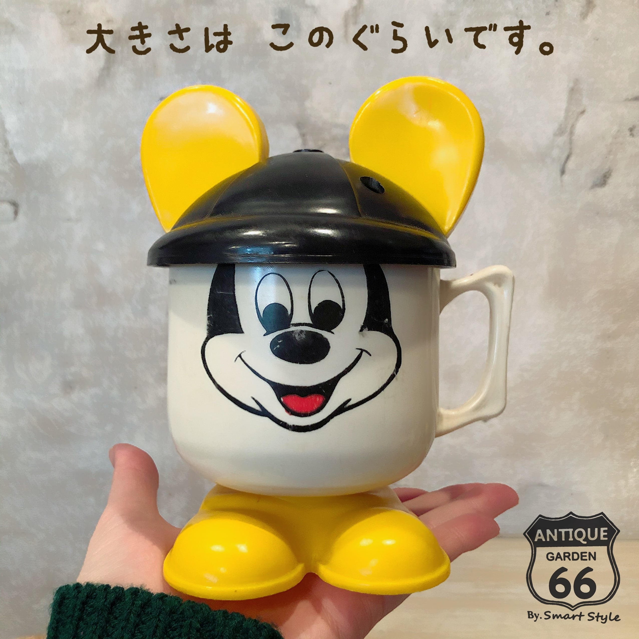 オールド ディズニー MICKEY'S FUN MUG ミッキーマウス フェイス