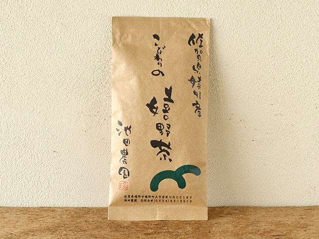 一番摘み荒茶仕上げ茶　玉緑茶　100g