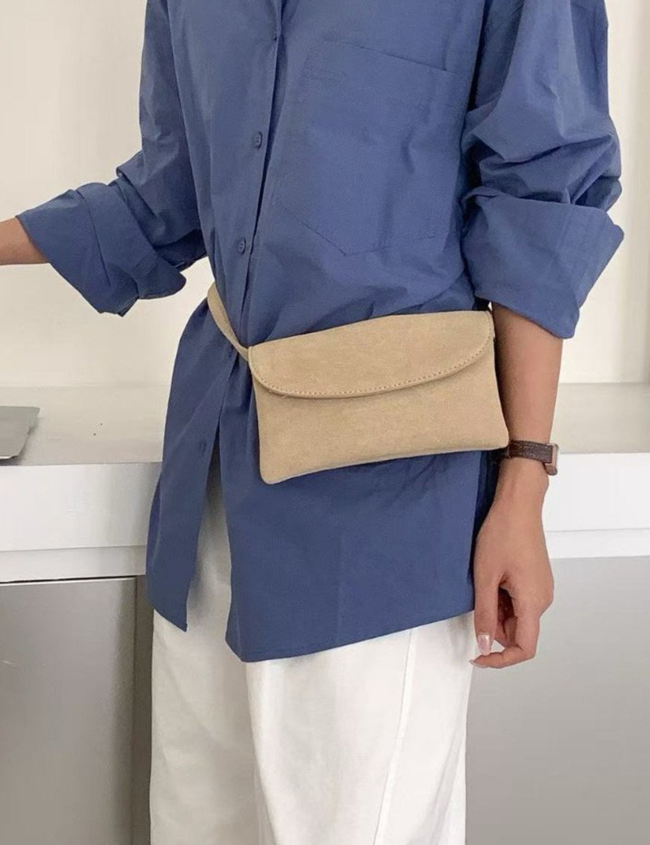 【新作5％OFF・3日間】Suede Mini Shoulder Bag_5colors