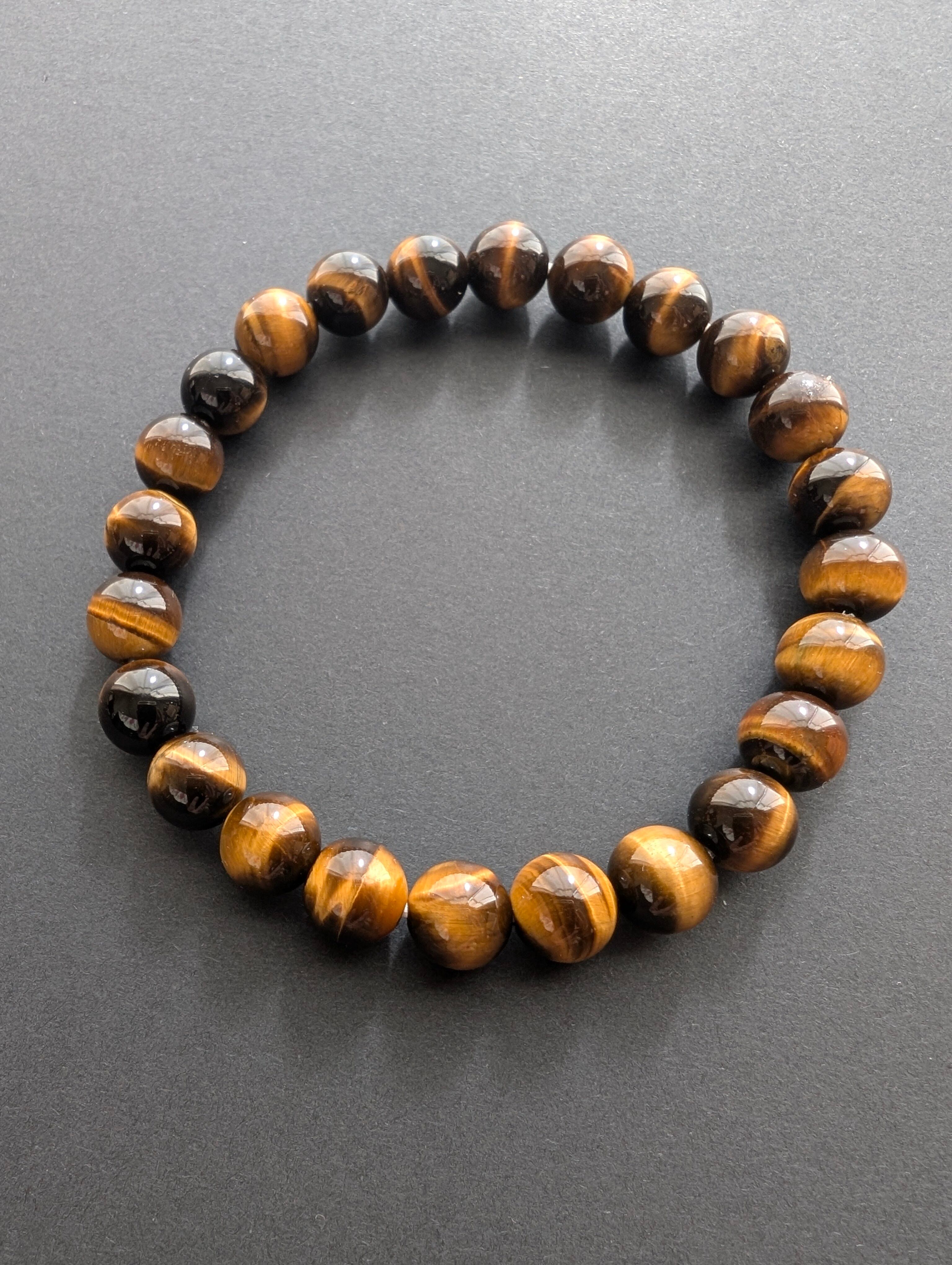 タイガーアイ 8mm玉 | 天然石のささやき