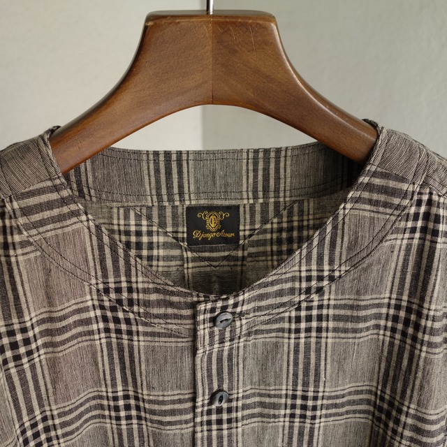 antiqued german shirt Ⅱ / glencheck