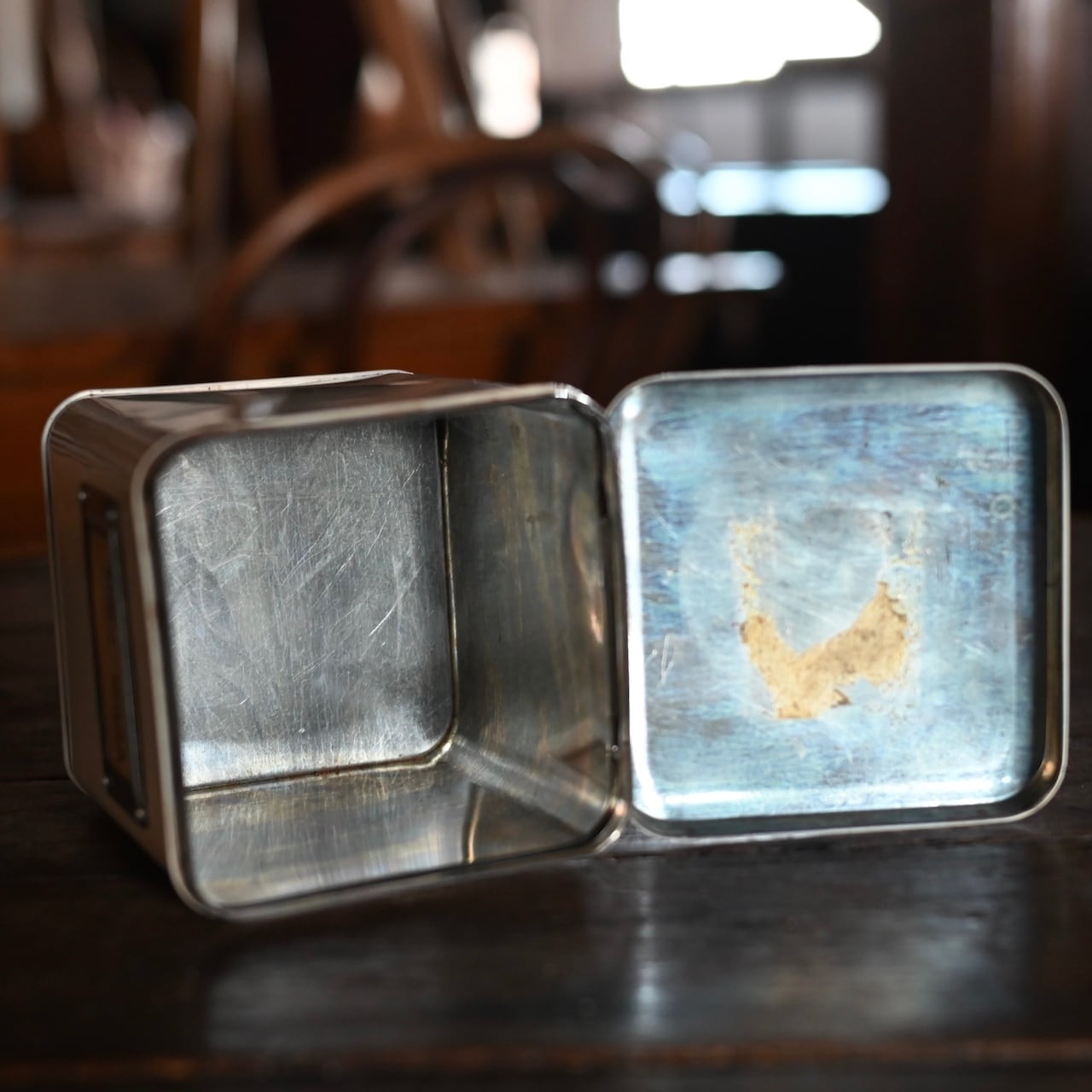 Tin Can / ティン カン【C】〈箱・収納・缶・店舗什器・アンティーク