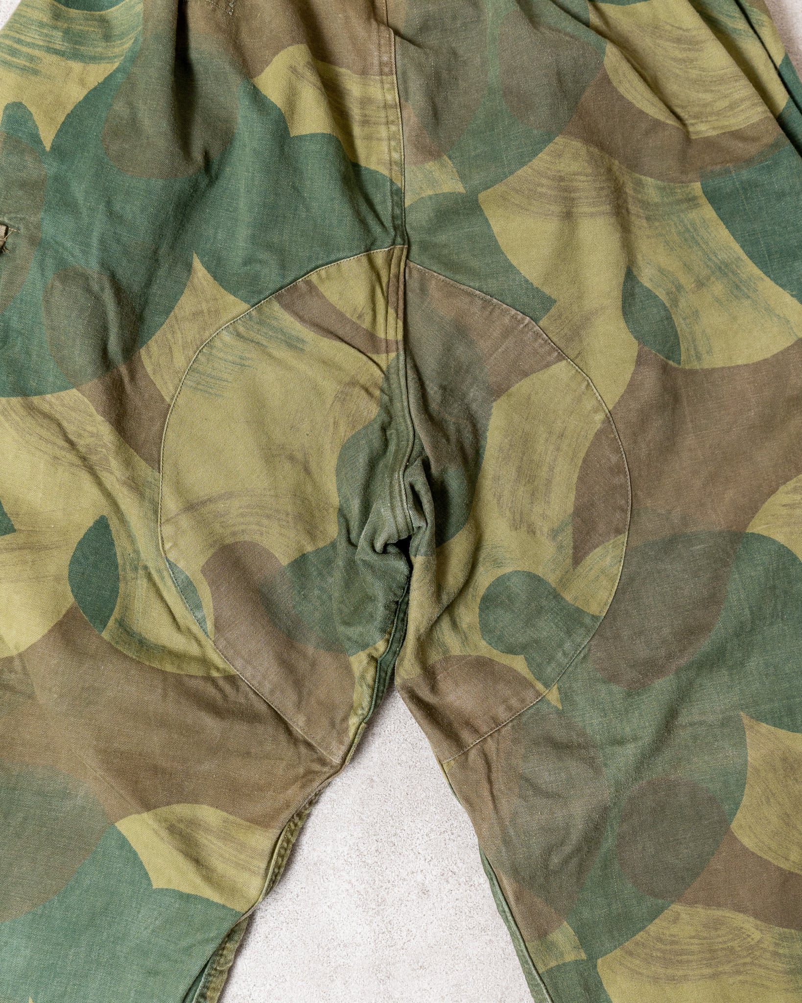 MINT】Belgian Army 50's Brushstroke Camouflage Trousers 実物