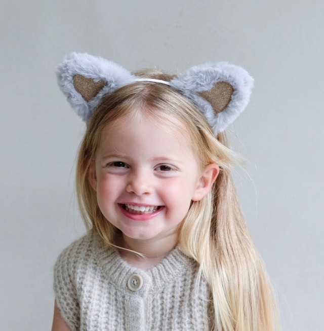 入荷予定　MIMI&LULA Furry cat ears ハロウィン　ハロウィンアクセサリー　猫耳カチューシャ　コスプレ　ハロウィン小物