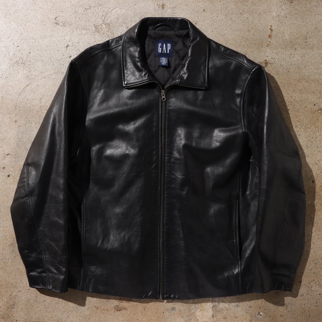 old gap leather jacket オールドギャップ　レザージャケット