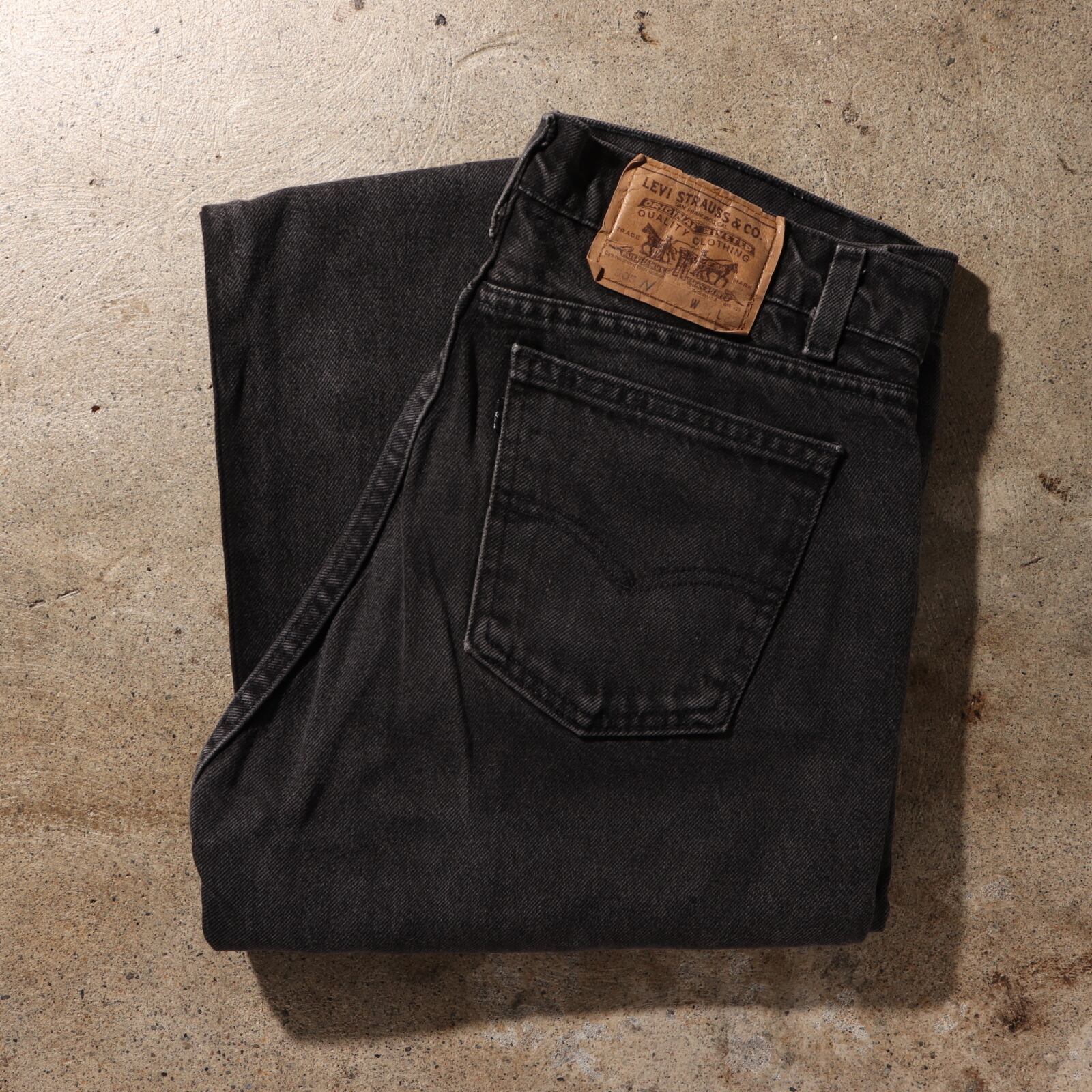 USA製 36×32 ! リーバイス Levi's 505 ブラック 黒